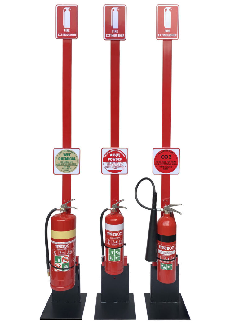 TRIO fire stands